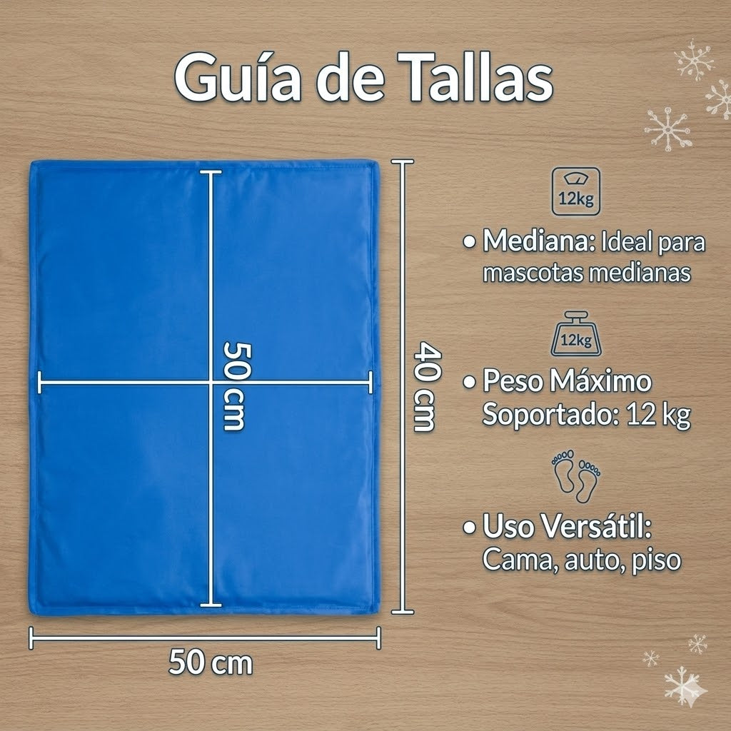 Manta GEL refrigerante para Perros y Gatos