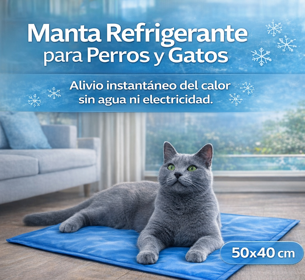 Manta GEL refrigerante para Perros y Gatos